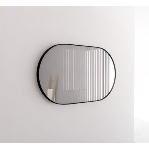 Me Black Framed Oval Mirror 1200 * 700